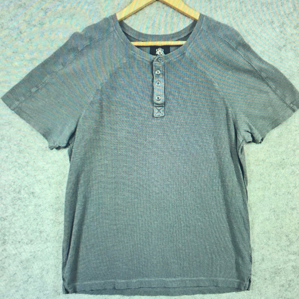 Gray Henley Shirt